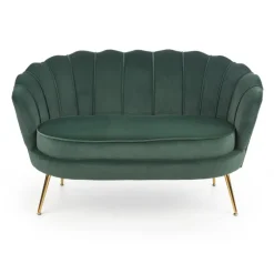 AMORINITO 2 pers. sofa - Mørkegrøn velour