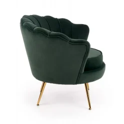 AMORINITO Lænestol - Mørkegrøn Velour