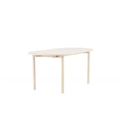 Andy Ovalt spisebord - Hvid