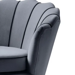 ANGELO lænestol Grå / Sort