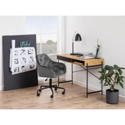 Angus skrivebord naturlig MDF