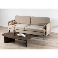 Antibes 3 personers Sofa - Beige og Sort