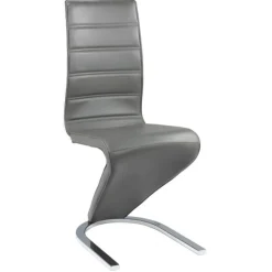 Apollo spisestuestol grå