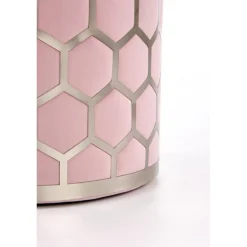 AQUA puf - Rosa, sølv