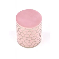 AQUA puf - Rosa, sølv