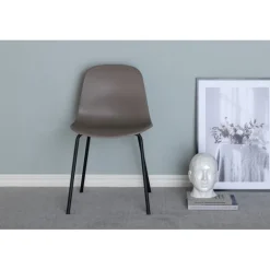 Arctic Spisebordsstol - Beige og Sort