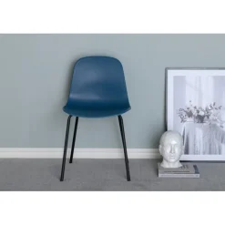 Arctic Spisebordsstol - Sort og Blå