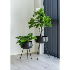 Ardola Blomsterstandere - 2 blomsterstandere i sort