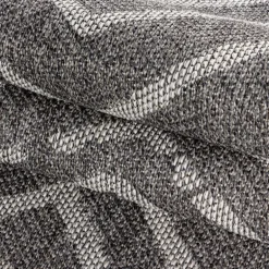 Aruba Udendørs tæppe Stribet - Grå