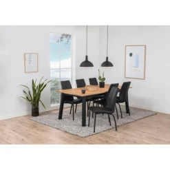 Asama spisebordsstol - Sort/Sort