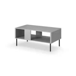 ASENSIO LAW-1 sofabord, lyseGrå / Sort
