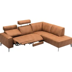 Assens Hjørnesofa Cognac Kentucky Højrevendt