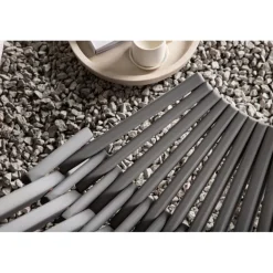 Asta Lounge Stol - Mørkegrå,Off White