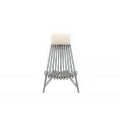 Asta Lounge Stol - Mørkegrå,Off White