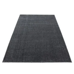 Ata Kortluvet Tæppeløber Ensfarvet - Grå