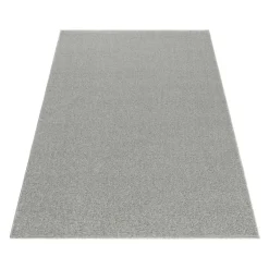 Ata Kortluvet Tæppeløber Ensfarvet - Creme