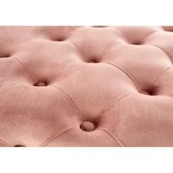 ATHENA bænk - Pink/guld