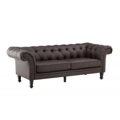 Atran 3 personers Sofa - Brun