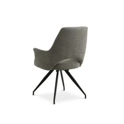 Aya spisebordsstol - Grå Chacha stof