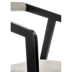 AZUL Spisebordsstol, - fløjl - Grå