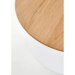 AZZURA, sofabord, Naturlig / Hvid