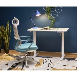 B53 Hæve sænkebord 105cm - Hvid