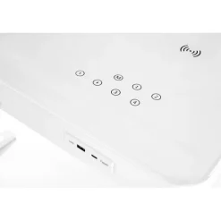 B52 skrivebord med justerbar højde, Hvid