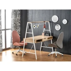 B48 Skrivebord Sonoma eg. / Hvid