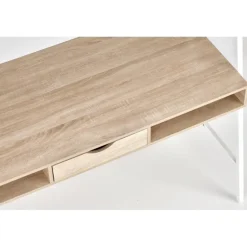 B48 Skrivebord Sonoma eg. / Hvid