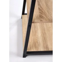 B44 skrivebord Sonoma eg. / Sort