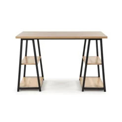 B44 skrivebord Sonoma eg. / Sort