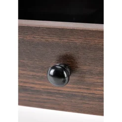 B47 skrivebord Valnød / Sort