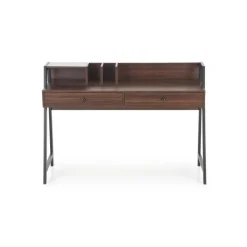 B47 skrivebord Valnød / Sort