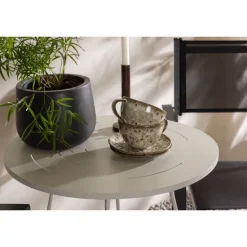 Bacong Rundt Loungesæt - Havemøbelsæt - Beige,Sort