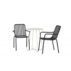 Bacong Rundt Loungesæt - Havemøbelsæt - Beige,Sort