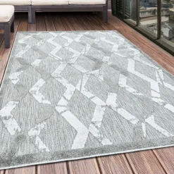 Bahama Udendørs tæppe Boho - Grå