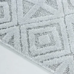 Bahama Udendørs tæppe Boho - Grå