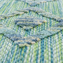 Bahama Udendørs tæppe Boho - Grøn