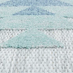 Bahama Udendørs tæppe Geometrisk - Blå