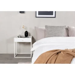 Bakal Natbord 43 x 43 - Hvid