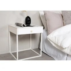 Bakal Natbord 43 x 43 - Hvid