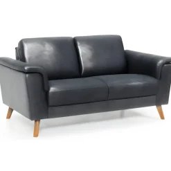Ballerup 2 pers lædersofa