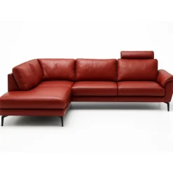 Ballerup LæderHjørnesofa - Venstrevendt