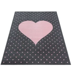 Bambi Børnetæppe Hjerte - Pink