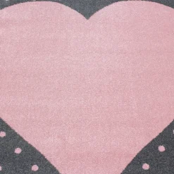 Bambi Børnetæppe Hjerte - Pink
