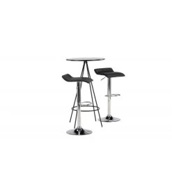 Bar sæt Bistro med stole Jonna - Sort