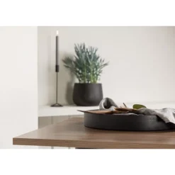 Bar sæt Tempe med Spisebordsstole Ozark - Sort og Valnød