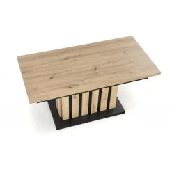 BARETTI sofabord, håndværkseg / Sort