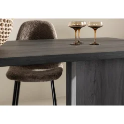 Bassholmen Spisebord 180 cm - Sort