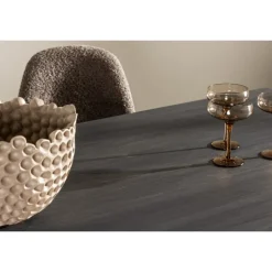 Bassholmen Spisebord 180 cm - Sort